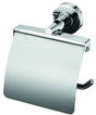 IDEAL STANDARD IOM Papierrollenhalter mit Deckel Chrom, runde Wandmontage, verdeckte Befestigung
