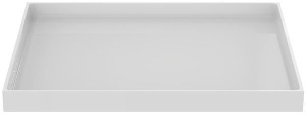 Ideal Standard Waschtischablage Solos 330 mm Schwarz glänzend – Rechteckige Keramik-Ablage