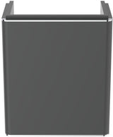 Ideal Standard Adapto Handwaschbecken-Unterschrank 427 mm, 1 Tür, anthrazit matt – wandhängend