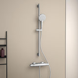 IDEAL STANDARD Idealrain Evo Jet Brausekombination 600 mm mit 3-Funktionshandbrause, Chrom