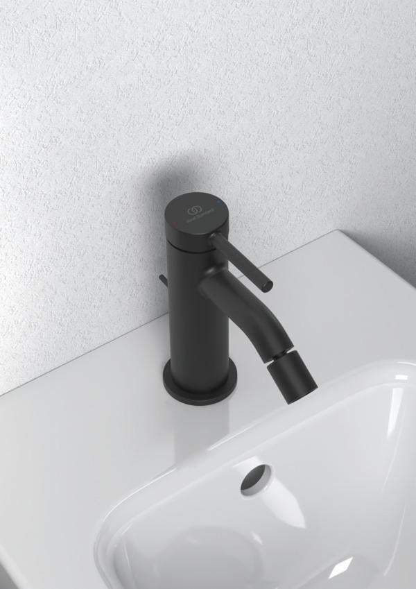 IDEAL STANDARD Bidetarmatur Ceraline Nuovo 105mm mit Ablaufgarnitur Chrom