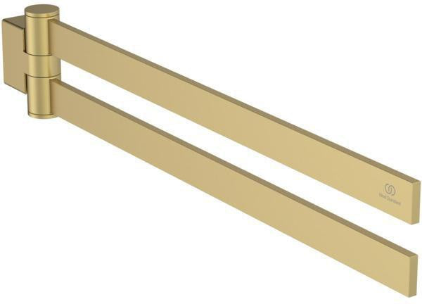 Ideal Standard Handtuchhalter Conca Cube 447 mm doppelt, schwenkbar, Edelstahl