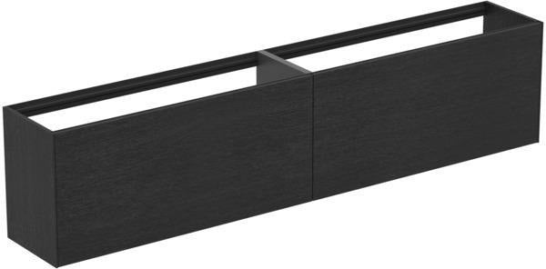 Ideal Standard WT-Unterschrank Conca, 2 Auszüge, Weiß, 2385x373x540mm, ohne Platte