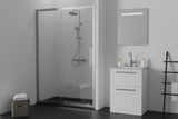 IDEAL STANDARD Ultra Flat S i.life Brausewanne 1400x800x30 mm Carraraweiß – Mineralguss mit Rutschhemmung