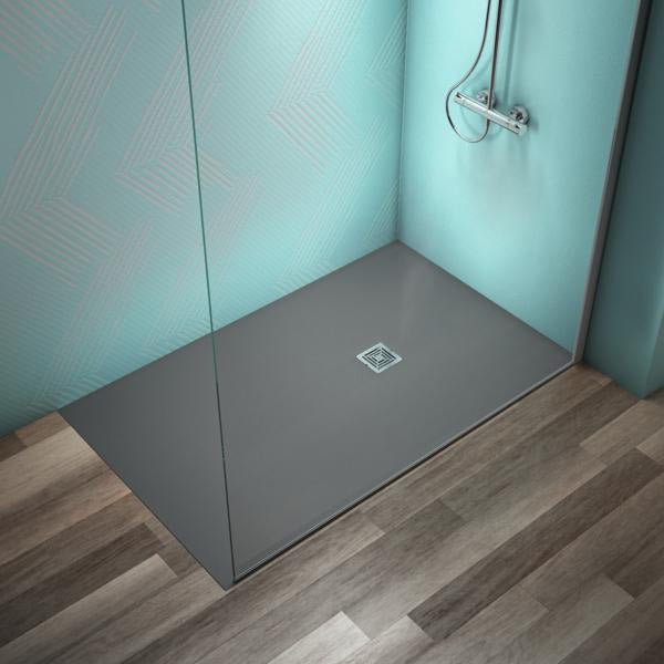 Ideal Standard Rechteck-Brausewanne Ultra Flat S+ 1600x1000 mm Mineralguss Weiß Matt