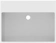 Ideal Standard Extra Aufsatzwaschtisch 615 mm, geschliffen, ohne Hahnloch, mit Überlauf