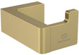 Ideal Standard Handtuchhaken Conca Cube eckig in Brushed Gold – Wandmontage mit verdeckter Befestigung