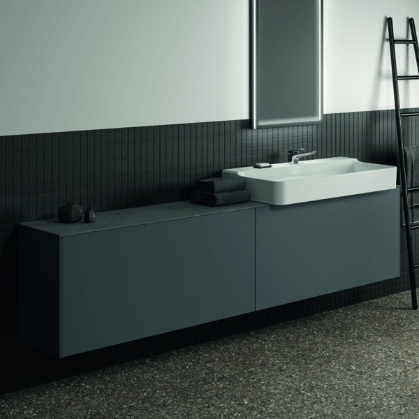 Ideal Standard WT-Unterschrank Conca, 2 Auszüge, Weiß, 2385x373x540mm, ohne Platte