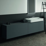 Ideal Standard WT-Unterschrank Conca, 2 Auszüge, Weiß, 2385x373x540mm, ohne Platte