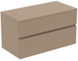 Ideal Standard Finesse Waschtischunterschrank 1002 mm, 2 Auszüge, Greige Matt, Wandhängend