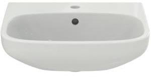 IDEAL STANDARD i.life A Waschtisch 500x440mm Weiß mit 1 Hahnloch und Überlauf