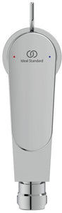 IDEAL STANDARD Bidetarmatur Cerafine O 132 mm mit Ablaufgarnitur in Chrom