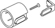 Ideal Standard Mengengriff Ceratherm 100 mit Kappe und Schraube – Chrom, Drehknopf