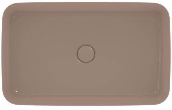 IDEAL STANDARD Ipalyss Schale 650x400x120 mm Seidenweiß – Aufsatzwaschtisch ohne Hahnloch & Überlauf