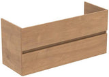Ideal Standard Eurovit+ Waschtischunterschrank 1200 mm, 2 Auszüge, grau lackiert