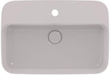 Ideal Standard Ipalyss Aufsatzschale 1 Hahnloch mit Überlauf 550x380x145mm Weiß