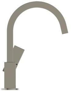 IDEAL STANDARD Extra Waschtischarmatur 190 mm Auslauf, ohne Ablaufgarnitur, Silver Storm