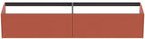 Ideal Standard Conca WT-Unterschrank 1985 mm, 2 Auszüge, Eiche geflammt, wandhängend