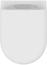 Ideal Standard Exacto Wand-WC-Kombipaket, randlos, mit Softclosing WC-Sitz, 360x485x405mm, Weiß