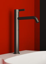 Ideal Standard Standventil Joy 170 mm Ausladung in Magnetic Grey – verlängerter Sockel, keramische Dichtscheiben