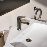 Ideal Standard La Dolce Vita Waschtischarmatur mit Ablaufgarnitur, Chrom, Heißwasser-Sparfunktion