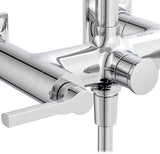 Ideal Standard Duschsystem Joy Neo mit Brausearmatur und Hebelgriffen in Chrom