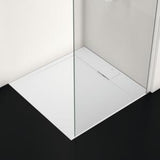 Ideal Standard Ultra Flat S i.life Quadrat-Brausewanne 900x900x30 mm Carraraweiß