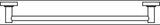 Ideal Standard IOM Handtuchhalter 450 mm Chrom – Wandmontage mit verdeckter Befestigung