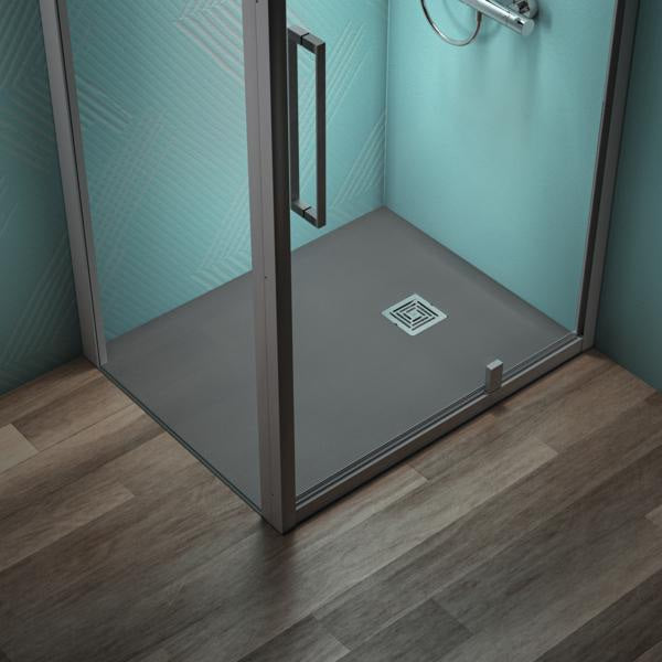 Ideal Standard Ultra Flat S+ Rechteck-Brausewanne 1000x800mm Mineralguss Weiß Matt