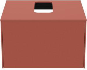 Ideal Standard Conca WT-Unterschrank 602 mm, 1 Auszug, Push-Open, Softclose, Weiß matt