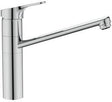 Ideal Standard Cerafit Küchenarmatur Chrom, hoher Rohrauslauf, Niederdruck, 221 mm Ausladung