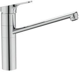Ideal Standard Cerafit Küchenarmatur Chrom, hoher Rohrauslauf, Niederdruck, 221 mm Ausladung