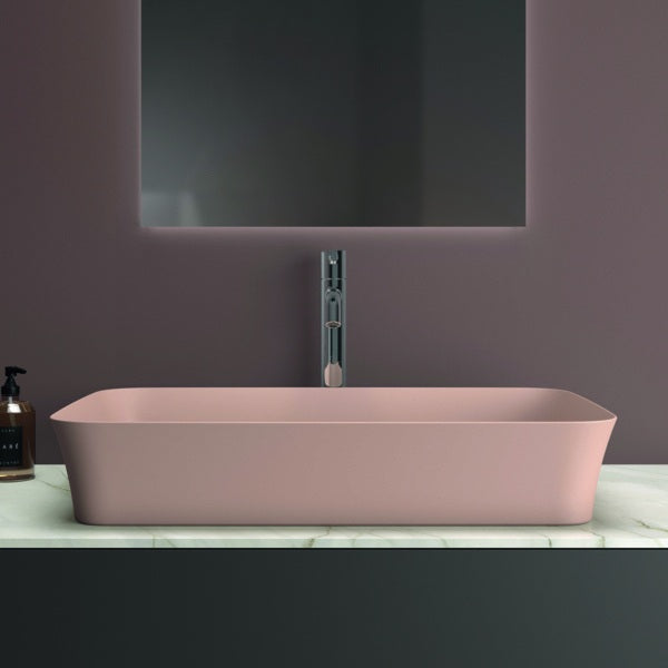 IDEAL STANDARD Ipalyss Schale 650x400x120 mm Seidenweiß – Aufsatzwaschtisch ohne Hahnloch & Überlauf