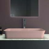 IDEAL STANDARD Ipalyss Schale 650x400x120 mm Seidenweiß – Aufsatzwaschtisch ohne Hahnloch & Überlauf
