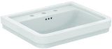 Ideal Standard Waschtisch Calla 3 Hahnlöcher mit Überlauf 715x500x175 mm Weiß