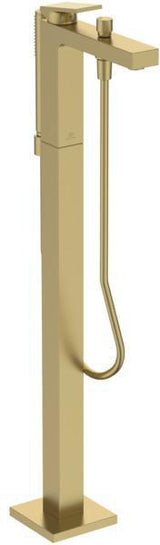 Ideal Standard Extra Freistehende Wannenarmatur mit Stick-Handbrause, 189 mm Ausladung, Chrom