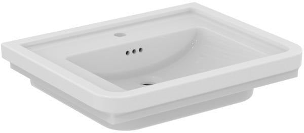 Ideal Standard Möbelwaschtisch Calla 1 Hahnloch mit Überlauf 665x540x155 mm Weiß