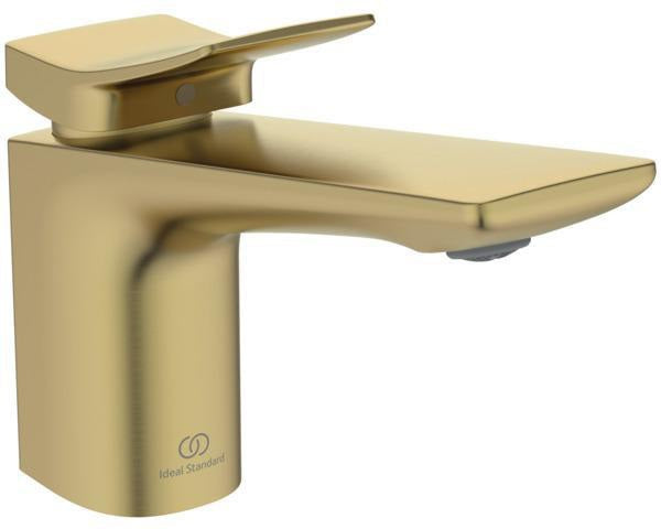 Ideal Standard Conca Einhebel-Waschtischarmatur 140 mm Ausladung ohne Ablaufgarnitur Magnetic Grey