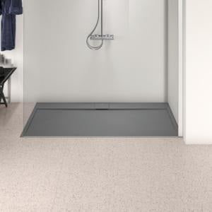 IDEAL STANDARD Ultra Flat S i.life Brausewanne 1700x800x30 mm Carraraweiß – Mineralguss, Anti-Rutsch, matt