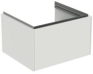 Ideal Standard Conca Waschtischunterbau 600 mm Weiß mit Push-Open-Auszug – MDF-Front, wandhängend