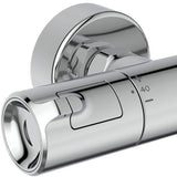 Ideal Standard Ceratherm T50 Brausethermostat mit 600 mm Brausestange und 3-Funktions-Handbrause in Chrom