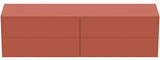 Ideal Standard WT-Unterschrank Conca, 4 Auszüge, ohne Ausschnitt, 1987x505x550 mm, Walnuss Dunkel