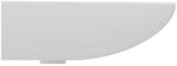 Ideal Standard Waschtisch Contour 21+ SmartGuard 600 mm Weiß, 1 Hahnloch, ohne Überlauf