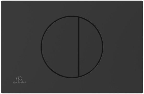 IDEAL STANDARD Oleas M5 Betätigungsplatte Schwarz – Mechanische 2-Mengen-Spültechnik
