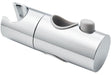 Ideal Standard IS Handbrausehalter für Brausestange, Ø 25 mm, Chrom – Messing, Montage auf Gleitschiene