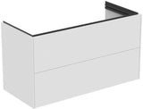 Ideal Standard Conca Möbelwaschtischunterschrank 1000x440mm 2 Auszüge Weiß Matt