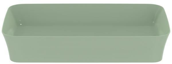 IDEAL STANDARD Ipalyss Schale 650x400x120 mm Seidenweiß – Aufsatzwaschtisch ohne Hahnloch & Überlauf