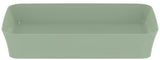 IDEAL STANDARD Ipalyss Schale 650x400x120 mm Seidenweiß – Aufsatzwaschtisch ohne Hahnloch & Überlauf
