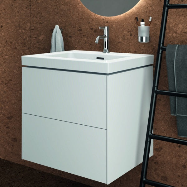 Ideal Standard Conca Waschtischunterbau 600 mm Weiß mit 2 Auszügen und Push-Open