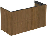 Ideal Standard Conca Möbelwaschtischunterschrank 1000x440mm 2 Auszüge Weiß Matt